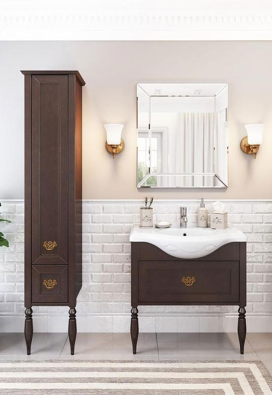 Шкаф пенал Roca America Evolution L 40 ZRU9302948 R Дуб темный шоколад, купить, цена, заказать, магазин, доставка, скидка, промокод, купить, цена, заказать, магазин, доставка, скидка, промокод