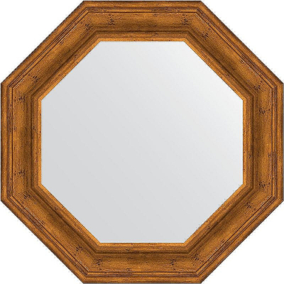Зеркало Evoform Octagon 69х69 BY 3824 в багетной раме - Травленая бронза 99