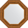 Зеркало Evoform Octagon 69х69 BY 3824 в багетной раме - Травленая бронза 99, купить, цена, заказать, магазин, доставка, скидка, промокод, купить, цена, заказать, магазин, доставка, скидка, промокод
