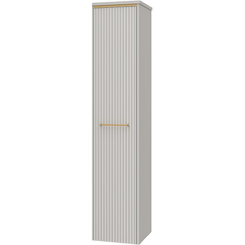 Шкаф пенал Brevita Elche 35 L ELC-05035-010L Серый кашемир Золото, купить, цена, заказать, магазин, доставка, скидка, промокод, купить, цена, заказать, магазин, доставка, скидка, промокод