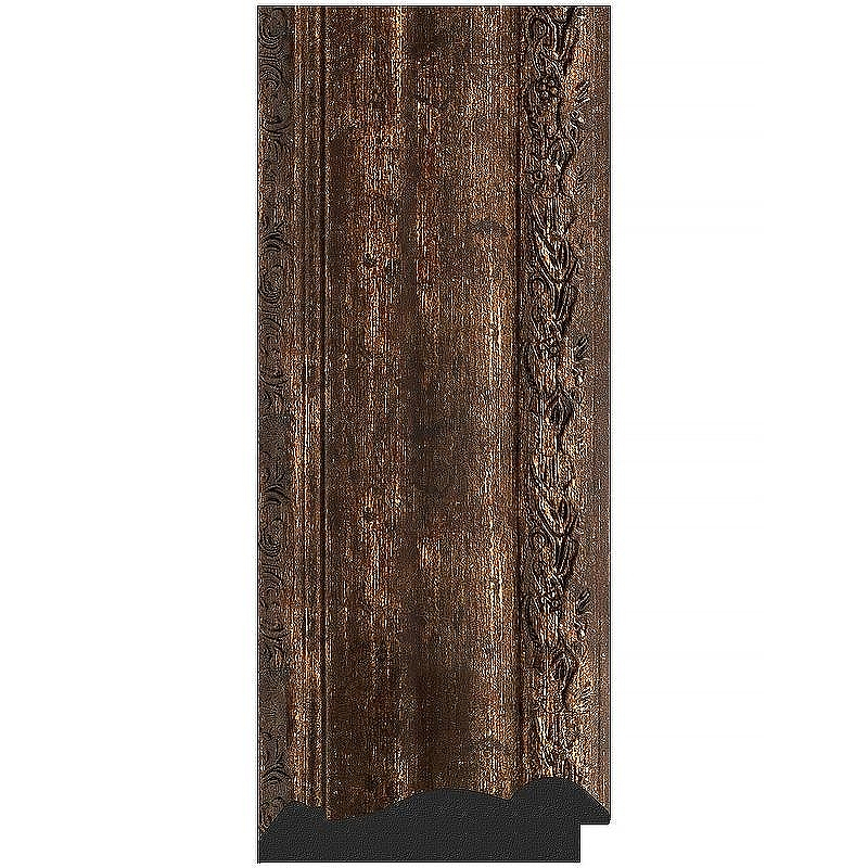 Зеркало Evoform Octagon 67x67 BY 7394 в багетной раме - Состаренное дерево с орнаментом 120, купить, цена, заказать, магазин, доставка, скидка, промокод, купить, цена, заказать, магазин, доставка, скидка, промокод