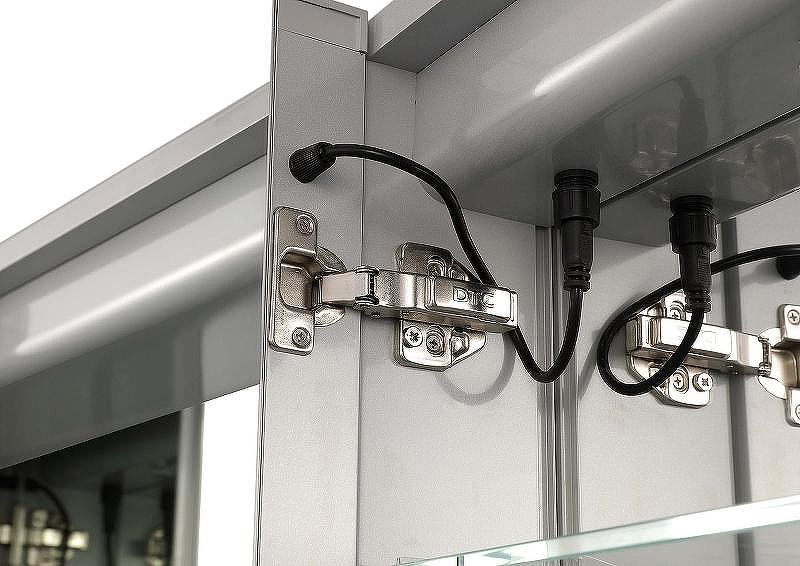 Зеркальный шкаф Aquatek 90 AQ7904-MLC с подсветкой Хром, купить, цена, заказать, магазин, доставка, скидка, промокод, купить, цена, заказать, магазин, доставка, скидка, промокод