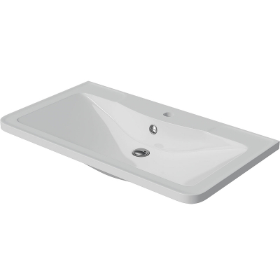 Тумба с раковиной Misty Атлантик 80 УТ000011692 подвесная Белая