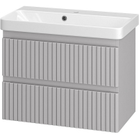 Тумба с раковиной Brevita Victory 70 УТ000025789 подвесная Серый шелк, купить, цена, заказать, магазин, доставка, скидка, промокод, купить, цена, заказать, магазин, доставка, скидка, промокод