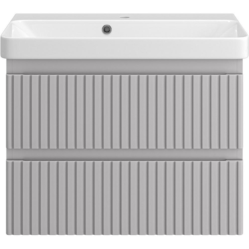 Тумба с раковиной Brevita Victory 70 УТ000025789 подвесная Серый шелк, купить, цена, заказать, магазин, доставка, скидка, промокод, купить, цена, заказать, магазин, доставка, скидка, промокод