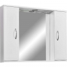 Зеркало со шкафом Stella Polar Концепт 80/С SP-00000059 с подсветкой Белое, купить, цена, заказать, магазин, доставка, скидка, промокод, купить, цена, заказать, магазин, доставка, скидка, промокод