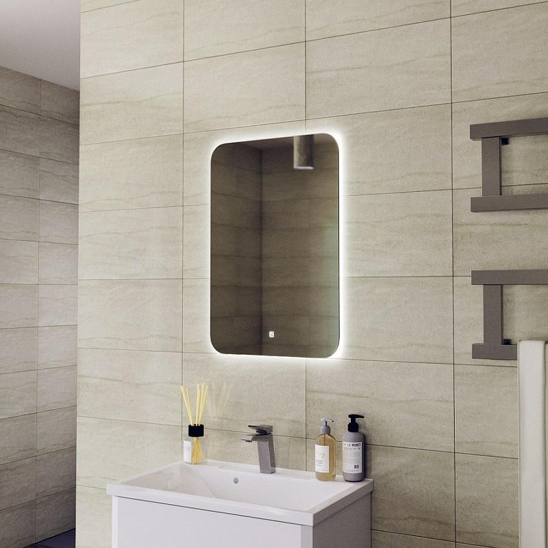 Зеркало Maretti Florenza 50 FL145070P25EL с подсветкой с сенсорным выключателем, купить, цена, заказать, магазин, доставка, скидка, промокод, купить, цена, заказать, магазин, доставка, скидка, промокод