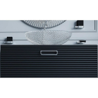 Тумба под раковину Boheme Armadi Art Vallessi Avangarde Linea 100 842-100-BCR подвесная Черная Хром, купить, цена, заказать, магазин, доставка, скидка, промокод, купить, цена, заказать, магазин, доставка, скидка, промокод