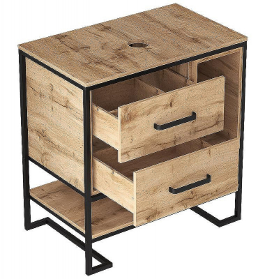 Тумба под раковину 1MarKa Grunge Loft 80Н Ц0000005442 Дуб Вотан