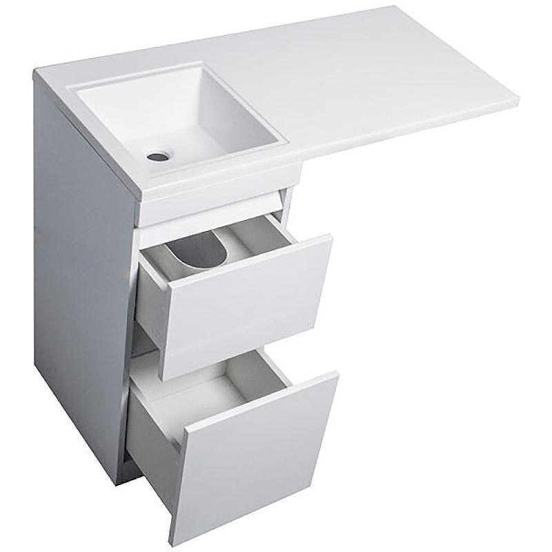 Тумба под раковину Style Line Даллас Люкс Plus 100 СС-00002346 Белая, купить, цена, заказать, магазин, доставка, скидка, промокод, купить, цена, заказать, магазин, доставка, скидка, промокод