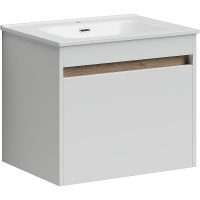 Тумба под раковину Sancos Smart 60 SM60W подвесная Белый глянец, купить, цена, заказать, магазин, доставка, скидка, промокод, купить, цена, заказать, магазин, доставка, скидка, промокод