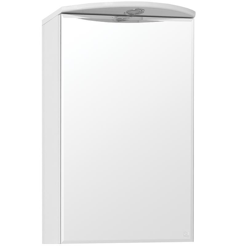 Зеркальный шкаф Style Line Эко стандарт Альтаир 40 С с подсветкой Белый, купить, цена, заказать, магазин, доставка, скидка, промокод, купить, цена, заказать, магазин, доставка, скидка, промокод