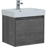 Тумба с раковиной Aquanet Nova Lite 60 245239 подвесная Дуб рошелье, купить, цена, заказать, магазин, доставка, скидка, промокод, купить, цена, заказать, магазин, доставка, скидка, промокод