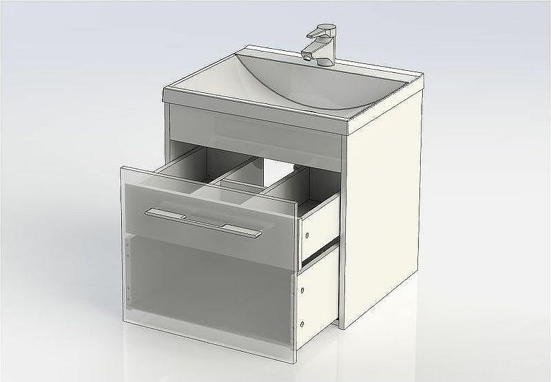 Тумба с раковиной Aquanet Августа 58 287691 подвесная Белая, купить, цена, заказать, магазин, доставка, скидка, промокод, купить, цена, заказать, магазин, доставка, скидка, промокод