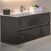 Тумба под раковину Boheme Armadi Art Vallessi 120 837-120-A glossy подвесная Антрацит глянец, купить, цена, заказать, магазин, доставка, скидка, промокод, купить, цена, заказать, магазин, доставка, скидка, промокод