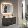 Тумба под раковину Boheme Armadi Art Vallessi 120 837-120-A glossy подвесная Антрацит глянец, купить, цена, заказать, магазин, доставка, скидка, промокод, купить, цена, заказать, магазин, доставка, скидка, промокод