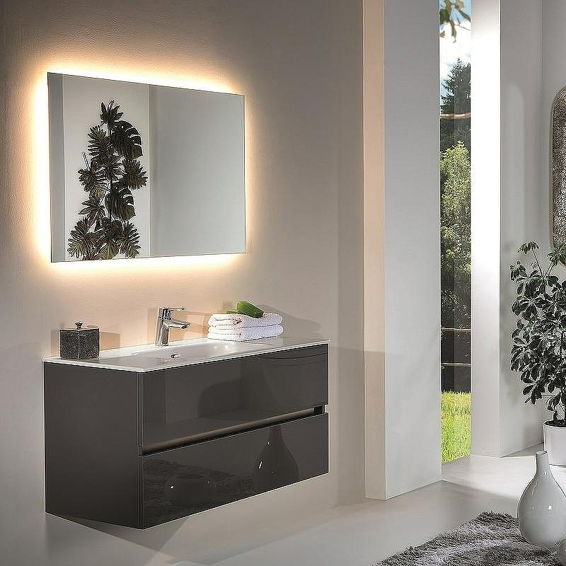 Тумба под раковину Boheme Armadi Art Vallessi 120 837-120-A glossy подвесная Антрацит глянец, купить, цена, заказать, магазин, доставка, скидка, промокод, купить, цена, заказать, магазин, доставка, скидка, промокод