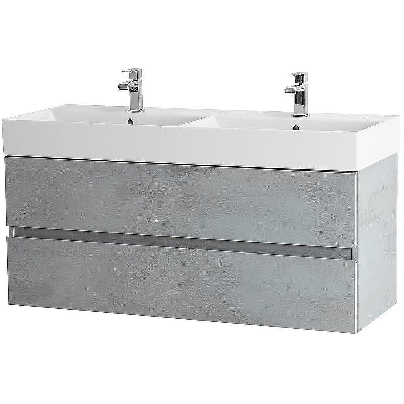 Тумба под раковину Cezares Molveno 46 120 MOLVENO 46-120-2C-SO-2-BET подвесная Beton, купить, цена, заказать, магазин, доставка, скидка, промокод, купить, цена, заказать, магазин, доставка, скидка, промокод