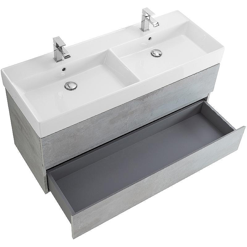 Тумба под раковину Cezares Molveno 46 120 MOLVENO 46-120-2C-SO-2-BET подвесная Beton, купить, цена, заказать, магазин, доставка, скидка, промокод, купить, цена, заказать, магазин, доставка, скидка, промокод