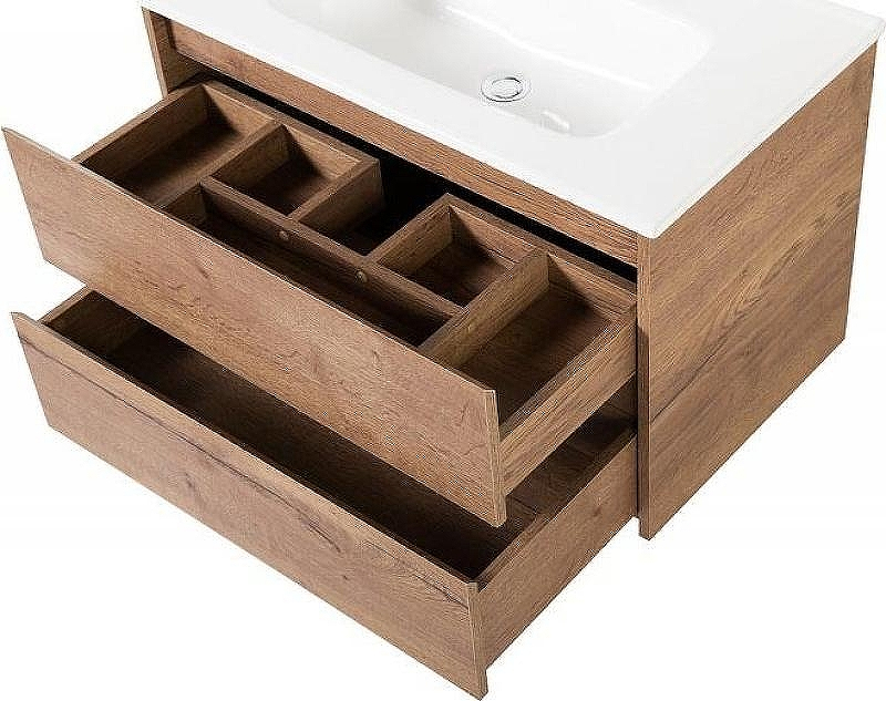 Тумба под раковину BelBagno Kraft 80 KRAFT-800-2C-SO-RT подвесная Rovere Tabacco, купить, цена, заказать, магазин, доставка, скидка, промокод, купить, цена, заказать, магазин, доставка, скидка, промокод