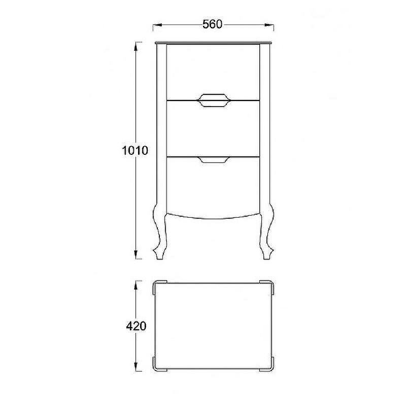 Комод Veedi Rustika 95 RST000K Белый Черный, купить, цена, заказать, магазин, доставка, скидка, промокод, купить, цена, заказать, магазин, доставка, скидка, промокод