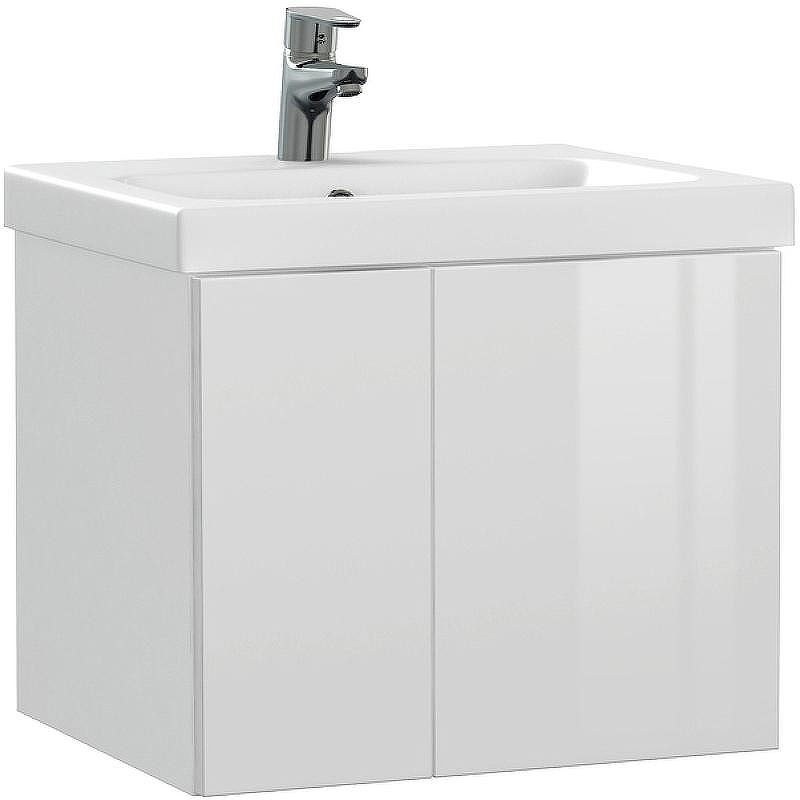 Тумба под раковину Cersanit Colour 50 64257 подвесная Белая, купить, цена, заказать, магазин, доставка, скидка, промокод, купить, цена, заказать, магазин, доставка, скидка, промокод