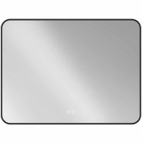 Зеркало Vincea 100 VLM-3VC100B-2 с подсветкой Черное с сенсорным выключателем с подогревом и диммером, купить, цена, заказать, магазин, доставка, скидка, промокод, купить, цена, заказать, магазин, доставка, скидка, промокод