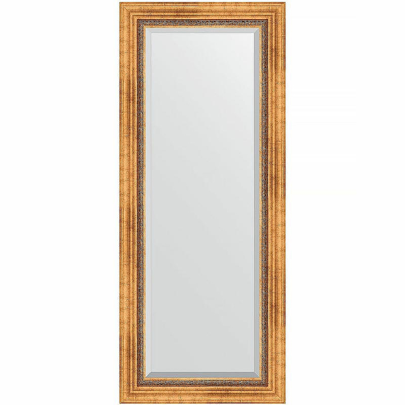 Зеркало Evoform Exclusive 136х56 BY 3516 с фацетом в багетной раме - Римское золото 88, купить, цена, заказать, магазин, доставка, скидка, промокод, купить, цена, заказать, магазин, доставка, скидка, промокод