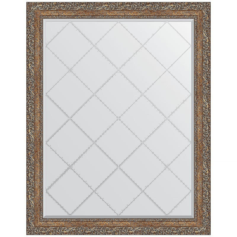 Зеркало Evoform Exclusive-G 120х95 BY 4357 с гравировкой в багетной раме - Виньетка бронзовая 85, купить, цена, заказать, магазин, доставка, скидка, промокод, купить, цена, заказать, магазин, доставка, скидка, промокод