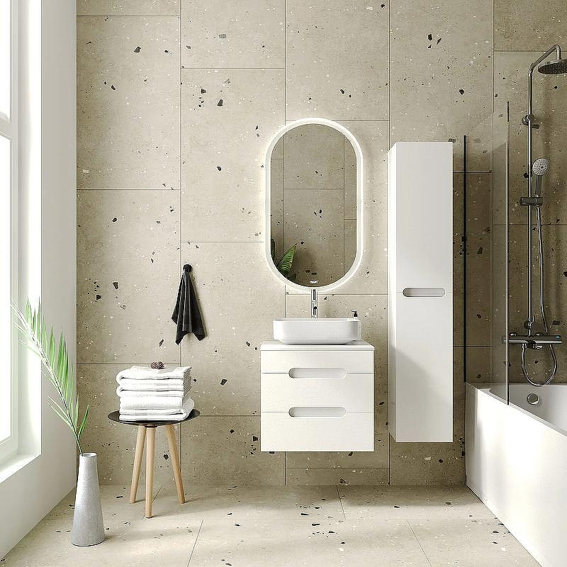 Зеркало VIANT Марсель 55 VMAR55100-ZLED с подсветкой с бесконтактным выключателем, купить, цена, заказать, магазин, доставка, скидка, промокод, купить, цена, заказать, магазин, доставка, скидка, промокод