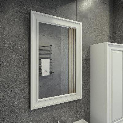 Зеркало Caprigo Ponza 60 13530-B231 Белое матовое