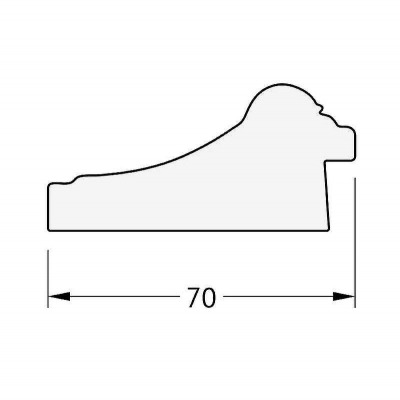 Зеркало Evoform Octagon 63х63 BY 3665 в багетной раме - Старое дерево с плетением 70
