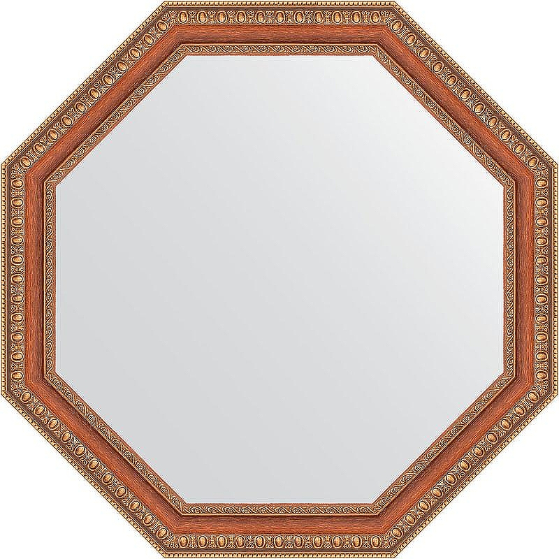 Зеркало Evoform Octagon 62х62 BY 3713 в багетной раме - Бронзовые бусы на дереве 60, купить, цена, заказать, магазин, доставка, скидка, промокод, купить, цена, заказать, магазин, доставка, скидка, промокод