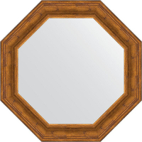 Зеркало Evoform Octagon 79х79 BY 3825 в багетной раме - Травленая бронза 99, купить, цена, заказать, магазин, доставка, скидка, промокод, купить, цена, заказать, магазин, доставка, скидка, промокод