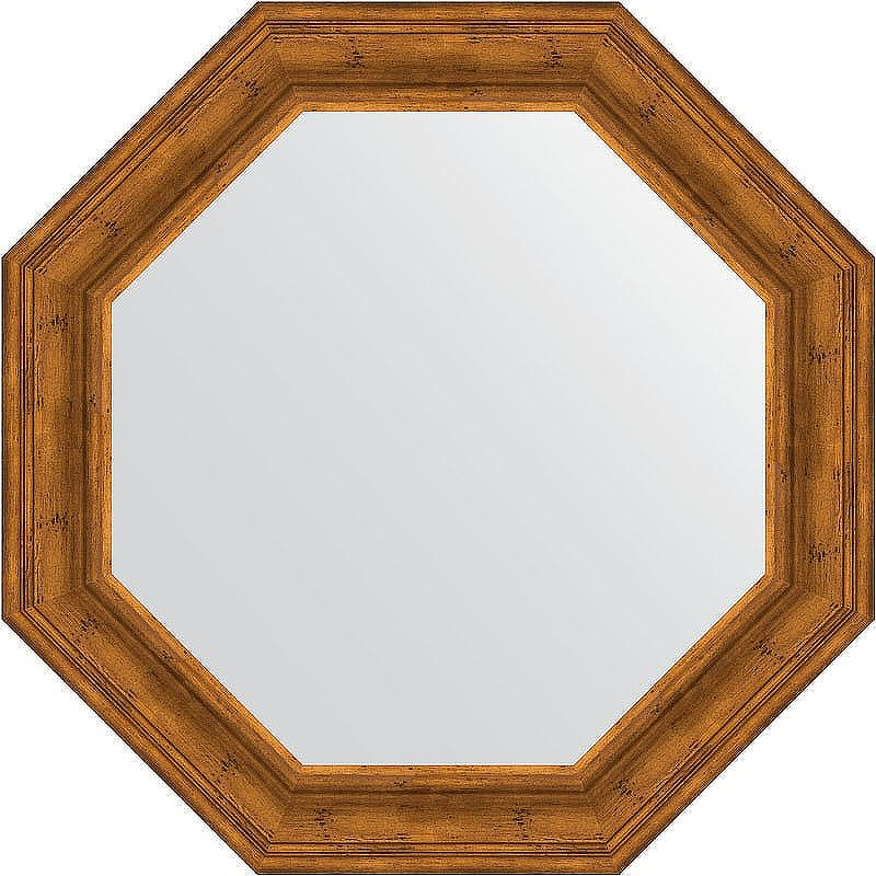 Зеркало Evoform Octagon 79х79 BY 3825 в багетной раме - Травленая бронза 99, купить, цена, заказать, магазин, доставка, скидка, промокод, купить, цена, заказать, магазин, доставка, скидка, промокод