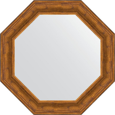 Зеркало Evoform Octagon 79х79 BY 3825 в багетной раме - Травленая бронза 99