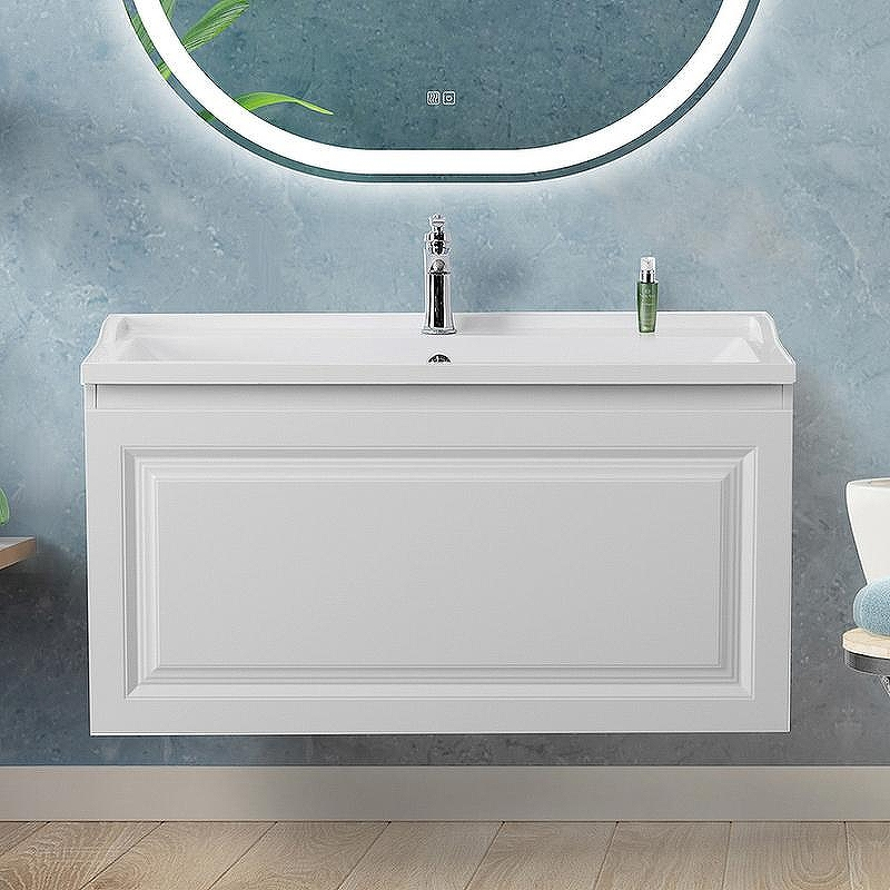 Тумба под раковину Cezares Giubileo 100 GIUBILEO-N-100-1C-SO-BL подвесная Bianco Opaco, купить, цена, заказать, магазин, доставка, скидка, промокод, купить, цена, заказать, магазин, доставка, скидка, промокод