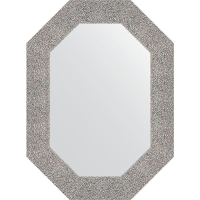 Зеркало Evoform Octagon 56x76 BY 7185 в багетной раме - Чеканка серебряная 90