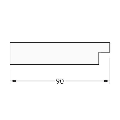 Зеркало Evoform Octagon 56x76 BY 7185 в багетной раме - Чеканка серебряная 90