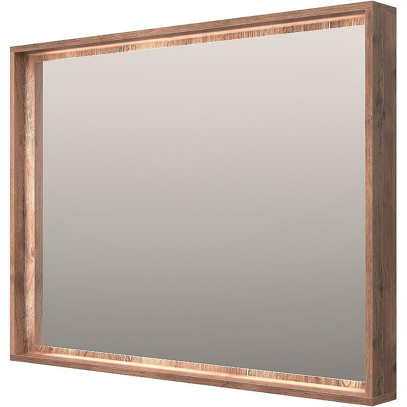 Зеркало Brevita Dallas 105 DAL-02105-074 с подсветкой Дуб Галифакс олово с сенсорным выключателем, купить, цена, заказать, магазин, доставка, скидка, промокод, купить, цена, заказать, магазин, доставка, скидка, промокод