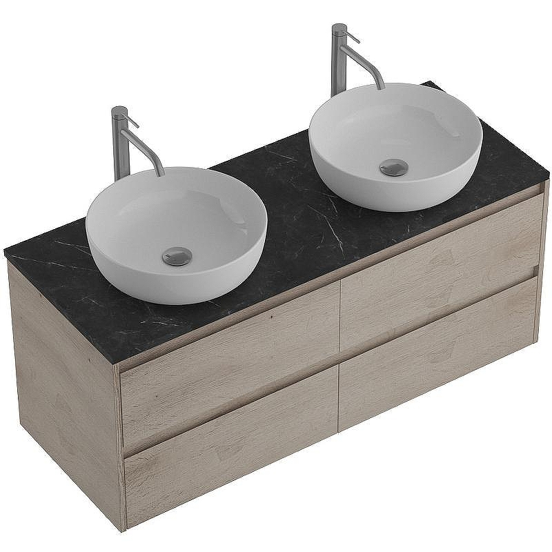 Тумба под раковину BelBagno Kraft 120 KRAFT-1200-4C-SO-2-RGB подвесная Rovere Galifax Bianco, купить, цена, заказать, магазин, доставка, скидка, промокод, купить, цена, заказать, магазин, доставка, скидка, промокод