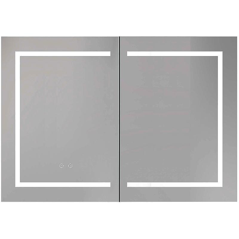 Зеркальный шкаф Aquatek 100 AQ7104-MLC с подсветкой Хром, купить, цена, заказать, магазин, доставка, скидка, промокод, купить, цена, заказать, магазин, доставка, скидка, промокод