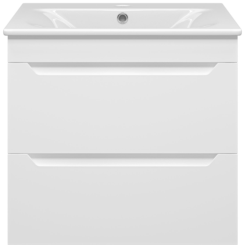 Тумба с раковиной Misty Бриз 60 УТ000023903 подвесная Белая матовая, купить, цена, заказать, магазин, доставка, скидка, промокод, купить, цена, заказать, магазин, доставка, скидка, промокод