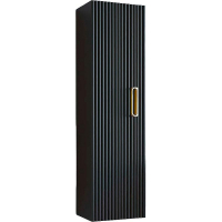 Шкаф пенал Boheme Armadi Art Vallessi Avantgarde Linea 35 845-BG подвесной Черный Золото, купить, цена, заказать, магазин, доставка, скидка, промокод, купить, цена, заказать, магазин, доставка, скидка, промокод