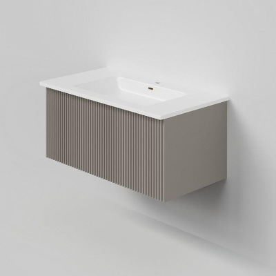 Тумба под раковину La Fenice Terra 80 FNC-01-TER-C-80 подвесная Бежевая матовая