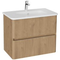 Тумба с раковиной Vitra Mia Plus Round 80 69825 подвесная Золотой дуб, купить, цена, заказать, магазин, доставка, скидка, промокод, купить, цена, заказать, магазин, доставка, скидка, промокод