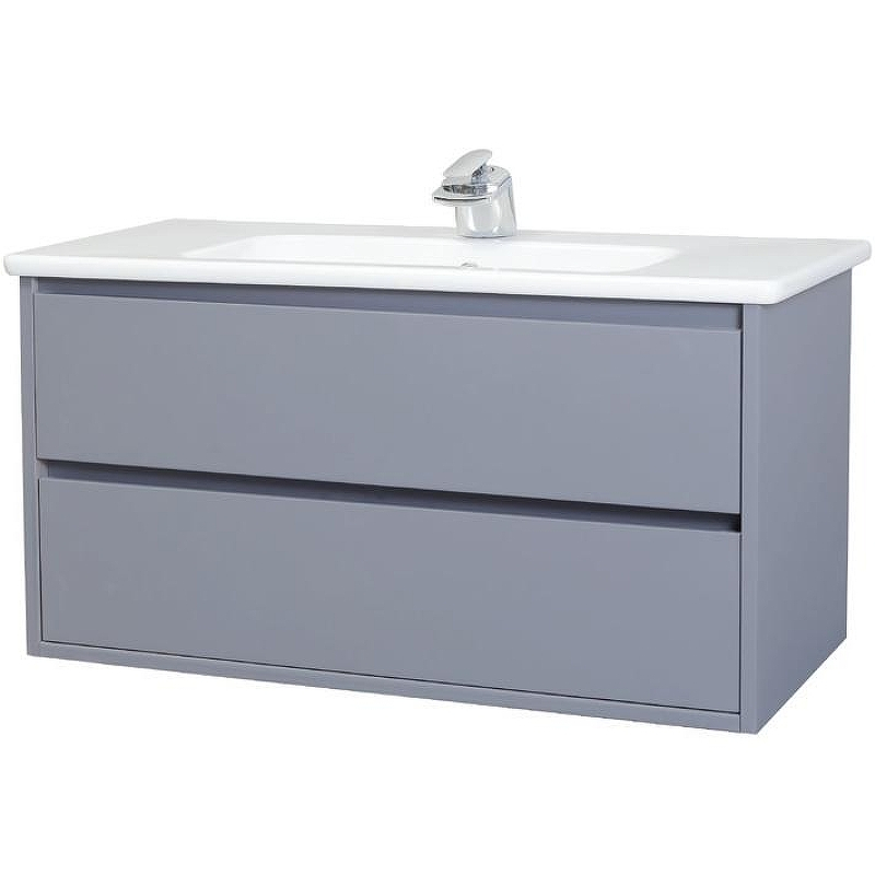 Тумба под раковину Bellezza Лоренцо 100 4639117270363 подвесная Серебро, купить, цена, заказать, магазин, доставка, скидка, промокод, купить, цена, заказать, магазин, доставка, скидка, промокод