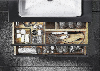 Тумба под раковину Excellent Tuto 80 MLEX.0103.800.BKBL подвесная Черный матовый Дуб