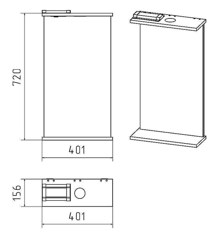 Misty Магнолия 40 Э-Маг02040-01Св с подсветкой, купить, цена, заказать, магазин, доставка, скидка, промокод, купить, цена, заказать, магазин, доставка, скидка, промокод