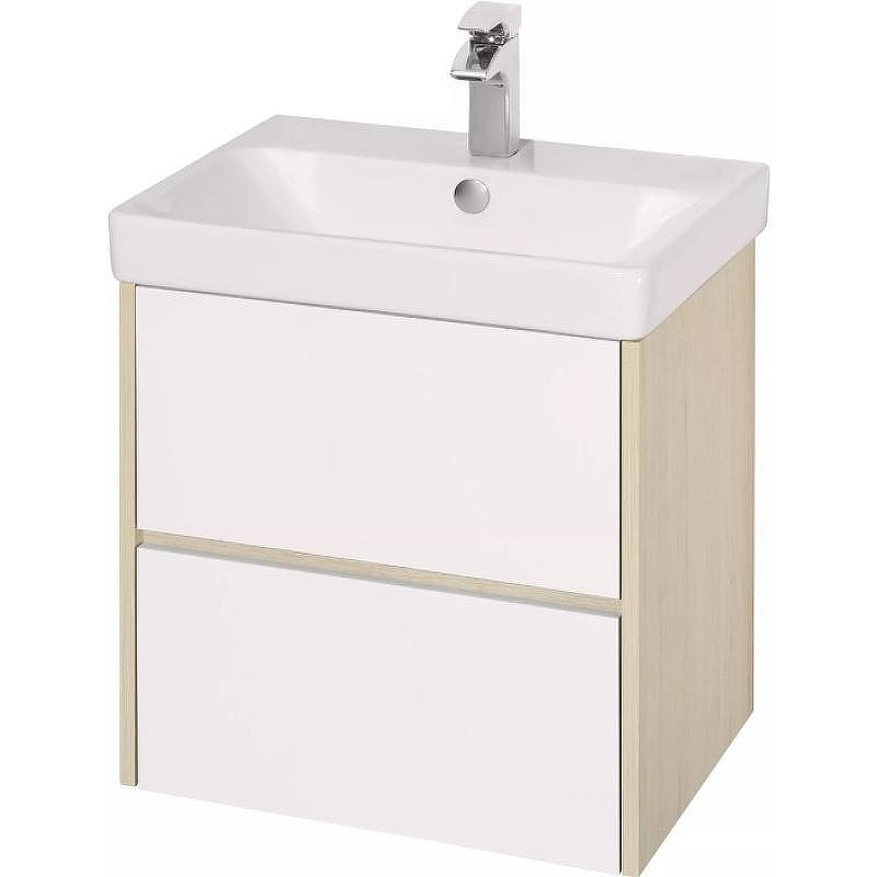 Тумба под раковину Aquaton Сканди 55 1A251701SDB20 подвесная Белый Дуб верона, купить, цена, заказать, магазин, доставка, скидка, промокод, купить, цена, заказать, магазин, доставка, скидка, промокод